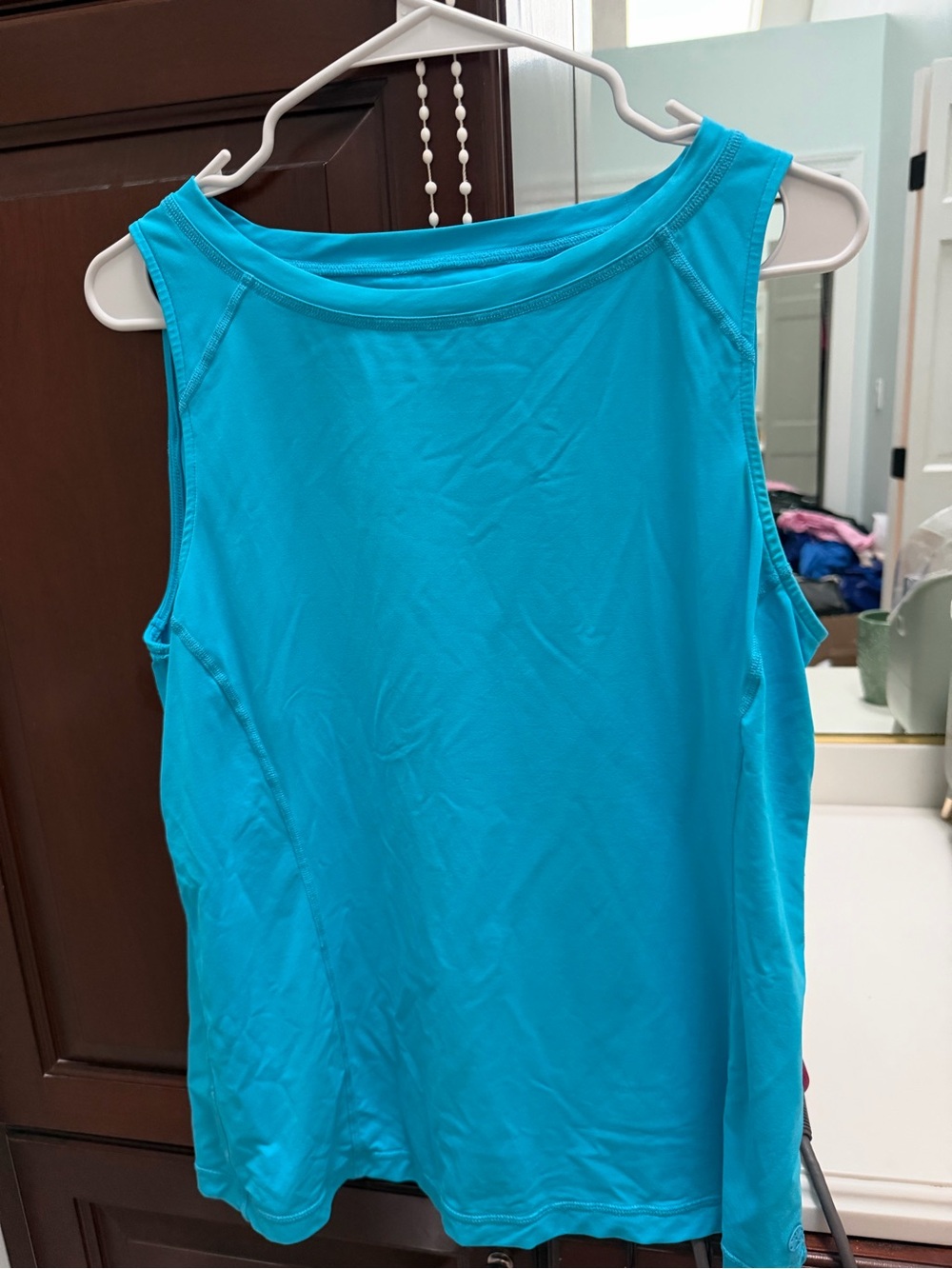 Lilly Pulitzer Bright Turquoise Performance Tank